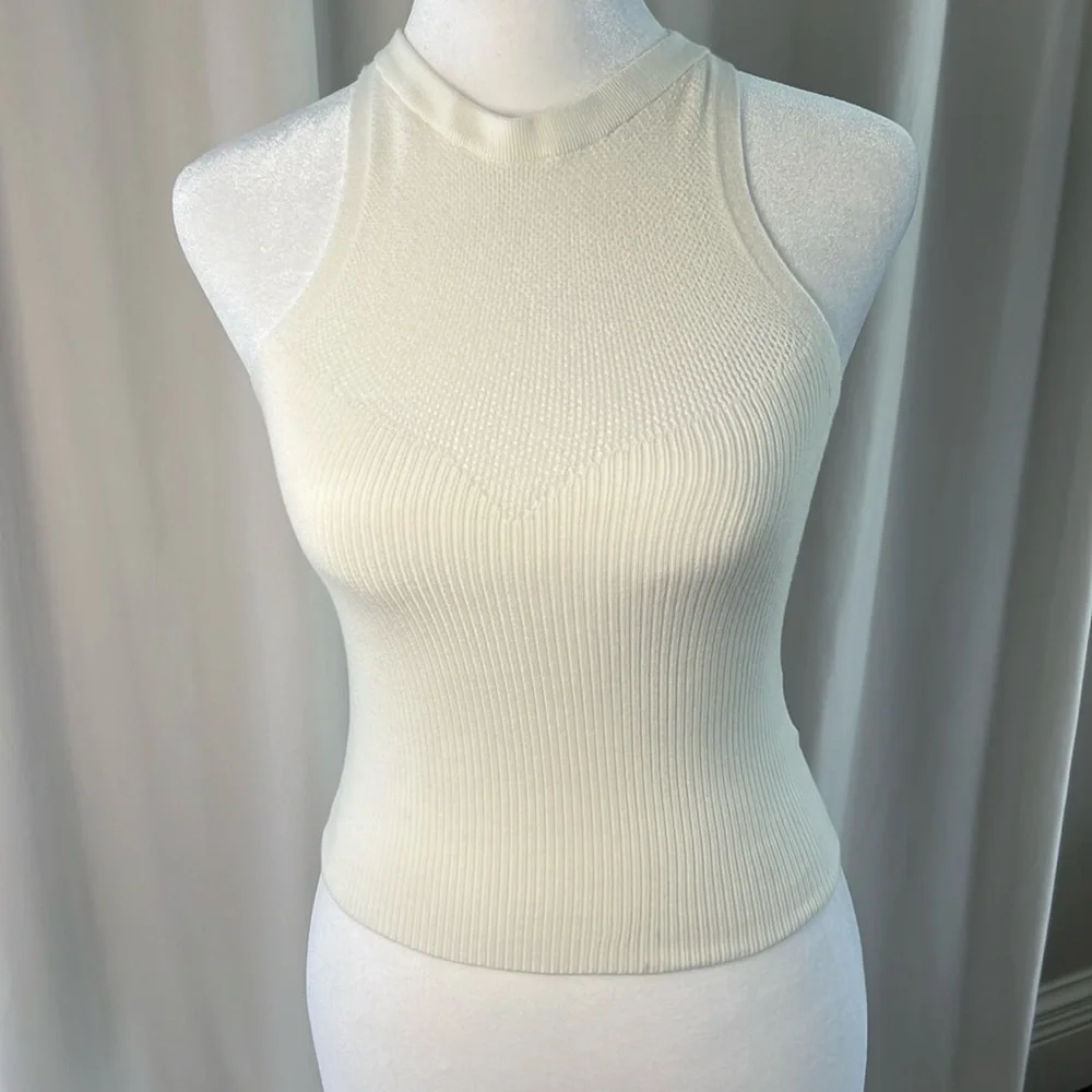 Express Body Contorting Knit Tank - Picture 2 of 3